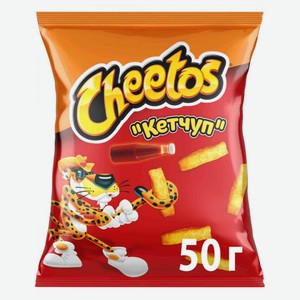 Кукурузные снеки Cheetos Кетчуп, 50 г