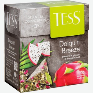 Чай зелёный Tess Daiquiri Breeze, 20×1,8 г
