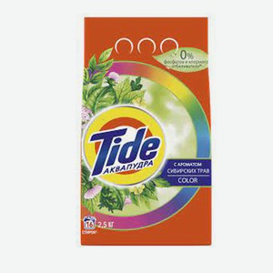 TIDE Стиральный порошок автомат 2,5кг Сибирские травы