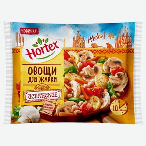 Овощи для жарки Hortex Испанские с приправой замороженные, 400 г