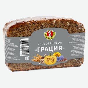 Хлеб зерновой Первый хлебокомбинат Грация, 300 г