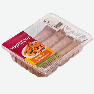 Колбаски из мяса птицы для гриля Домашние Мираторг, 0,4 кг