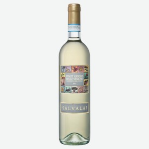 Вино Salvalai Pinot Grigio белое полусухое Италия, 0,75 л
