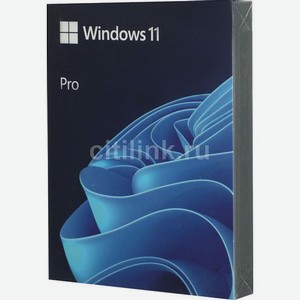 Операционная система Microsoft Windows 11 Pro, 64 bit, Eng, USB, BOX [hav-00164]