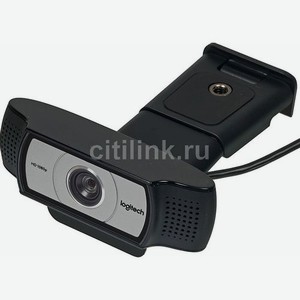 Web-камера Logitech HD Webcam C930e, черный/серебристый [960-000972]