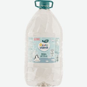 Вода для детей Фрутоняня артезианская питьевая Прогресс п/б, 5 л