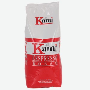 Кофе в зернах Kami Lespresso Rosso 1000 г