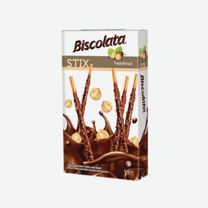 Печенье Biscolata Палочки бисквитные покрытые молочным шоколадом и кокосовой стружкой, 32 г