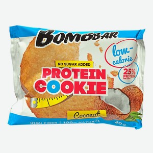 Печенье Bombbar неглазированное кокос 40г