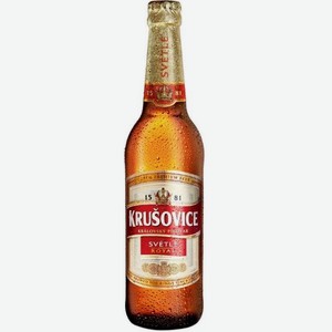 Пиво Krusovice royal 4,2% 0,45 л ст (Heineken)