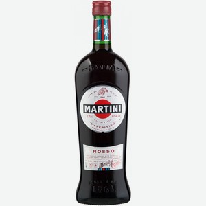 Вермут Martini Rosso красный сладкий 1 л, 15%