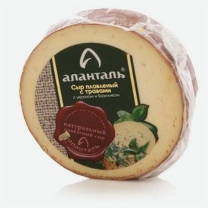 Сыр плавленый Аланталь с травами 40% 240 г