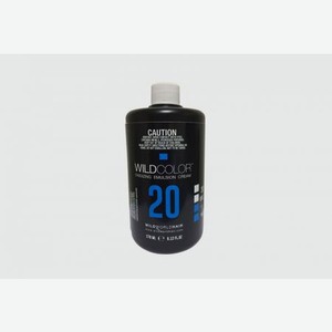 Крем-эмульсия окисляющая для краски WILD COLOR Oxidizing Cream Emulsion For Paint 6% 270 мл