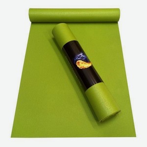 Коврик для йоги Ramayoga Yin-Yang Studio 3мм 200 см зеленый
