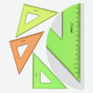 Треугольник «Стамм» Neon Cristal 45°, 16 см