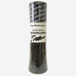 Перец черный горошек мельница 0,185 кг CapeHerb&Spice ЮАР