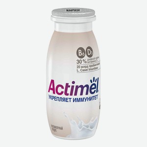 Продукт кисломолочный обогащенный сладкий 1,6% 0,095 кг Актимель
