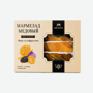 Мармелад медовый Микс сухофруктов 0,2 кг MARME