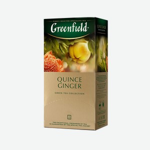 Чай Квинс Джинджер 25 пакетиков Greenfield, 0,05 кг