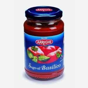Соус томатный с базиликом Sugo al Basilico Arrighi, 0,32 кг
