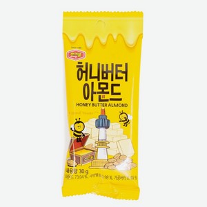 Миндаль со вкусом меда и сливочного масла Murgerbon Корея 0,3 кг