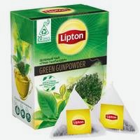 Чай Green Gunpowder пирамидки Lipton, 0,036 кг