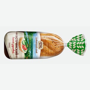 Батон Истринский зерновой 0,3 кг Дедовский хлеб