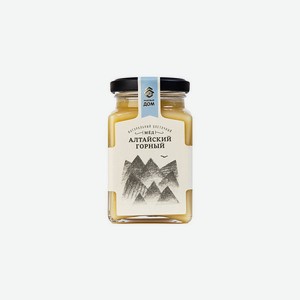Мёд Алтайский горный натуральный цветочный Медовый дом, 0,32 кг