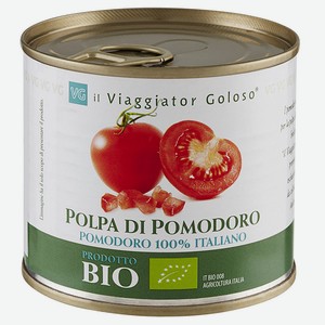 Мякоть помидоров в собственном соку Il Viaggiator Goloso, 0,23 кг