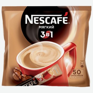 Кофе растворимый Нескафе 3в1 Мягкий 0,015 кг Nescafe