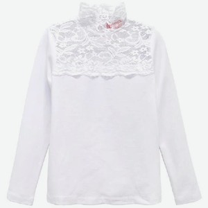 Джемпер (блузка) для девочки Let s Go р.158 ц.белый арт.61281