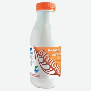 Молоко «Княгинино» топленое 3,5% БЗМЖ, 430 г