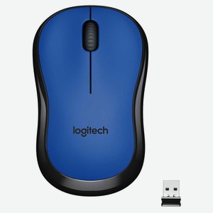 Мышь Logitech M220 беспроводная синяя