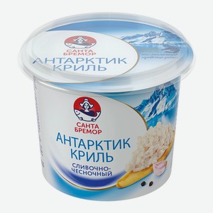 Паста Антарктик-Криль сливочно-чесночный из морепродуктов Санта Бремор, 0,15 кг