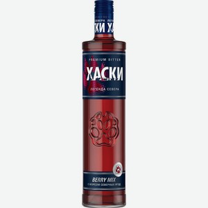 Настойка горькая Berry Mix 40% 0.5л Хаски Россия