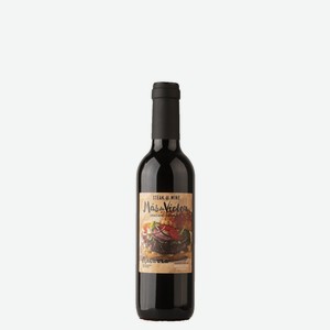 Вино Steak&Wine mas de victor graciano-garnacha DO 13,5% красное сухое 0.375л ст/б Наварра Испания