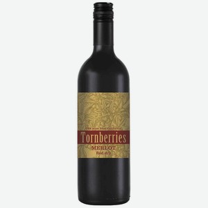 Вино Торнберрис Мерло красное сухое 13% 0.75л США Калифорния