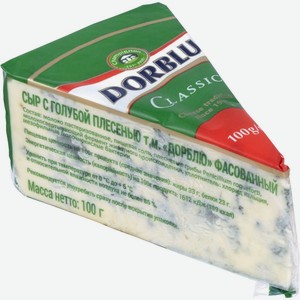 Сыр DORBLU с голубой плесенью 50% без змж, Россия, 100 г