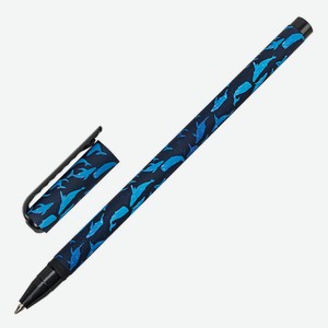 Ручка шариковая брауберг софт тач синяя 0.7 мм 143709