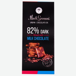 ЕШК Марк Севуни шоколадная плитка 82%+36%
