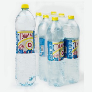 Вода питьевая негазированная Стэлмас О2 кислородная 1.5л