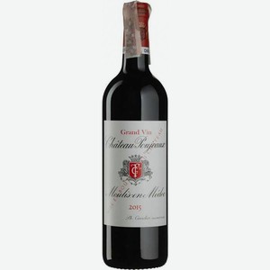 Вино Chateau Poujeaux 2015г. красное сухое 14% 0.75л Франция Бордо