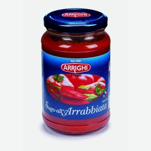 Соус томатный пикантный Sugo all`Arrrabiata Arrighi, 0,32 кг