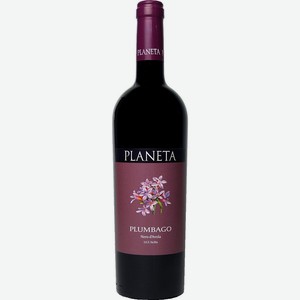 Вино Planeta Plumbago Nero D Avola красное сухое 13.5% 0.75л Италия Сицилия
