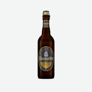 Пиво Blond Monastere нефильтрованное светлое 6.5% 0.75л ст/б Франция