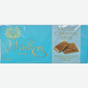 Шоколадные конфеты с соленой карамелью Walkers, 0,135 кг