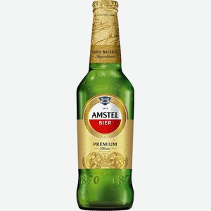 Пиво светлое Амстел Премиум Пилснер 4.6% 0.45л