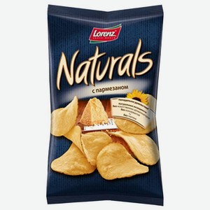 Картофельные чипсы “Naturals” с пармезаном 0,1 кгр