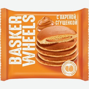 Пирожное Basker-Wheels Pancake с вареной сгущенкой 36г
