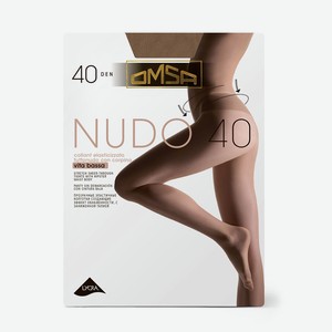 Колготки жен. Nudo Vita Bassa 40den Omsa - Caramello, Без дизайна, 2